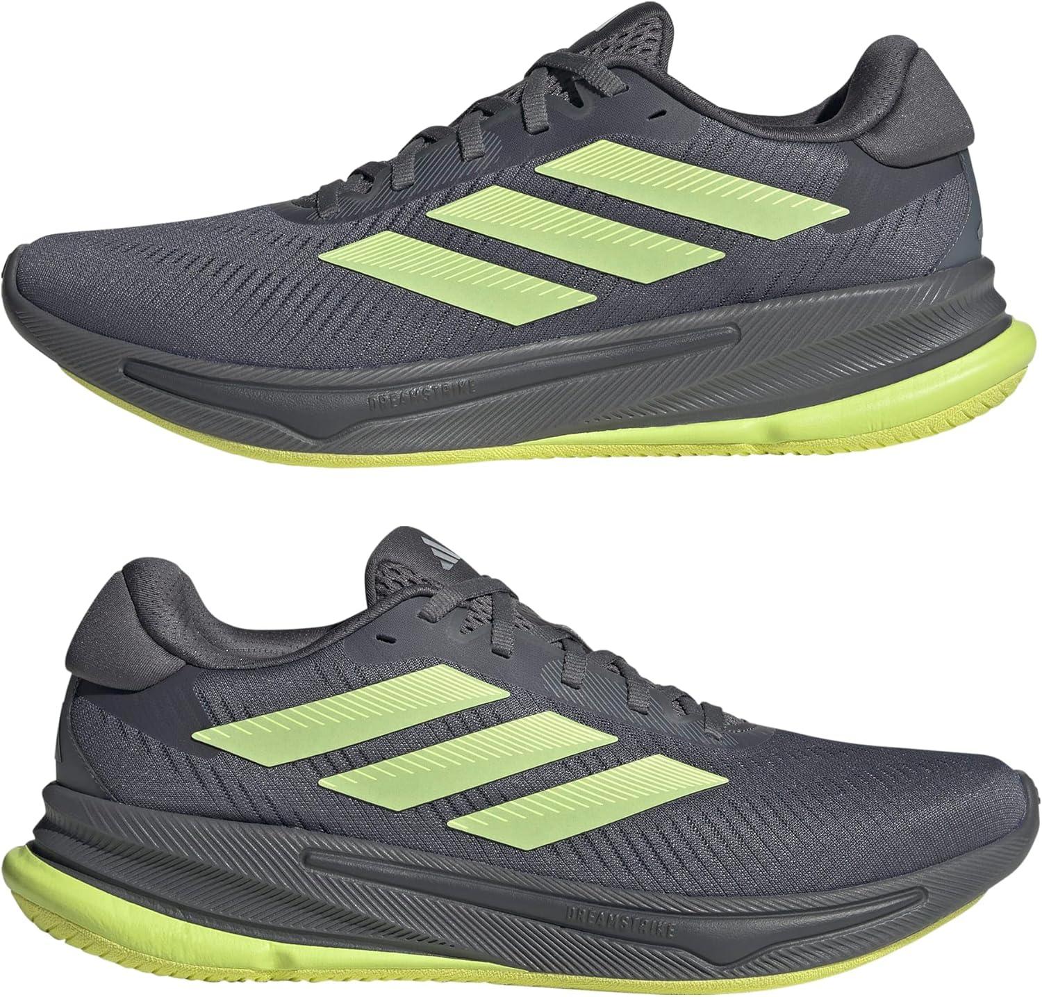 image:imageAdidas Mens Supernova Ease RunningGreyPulse LimeGrey