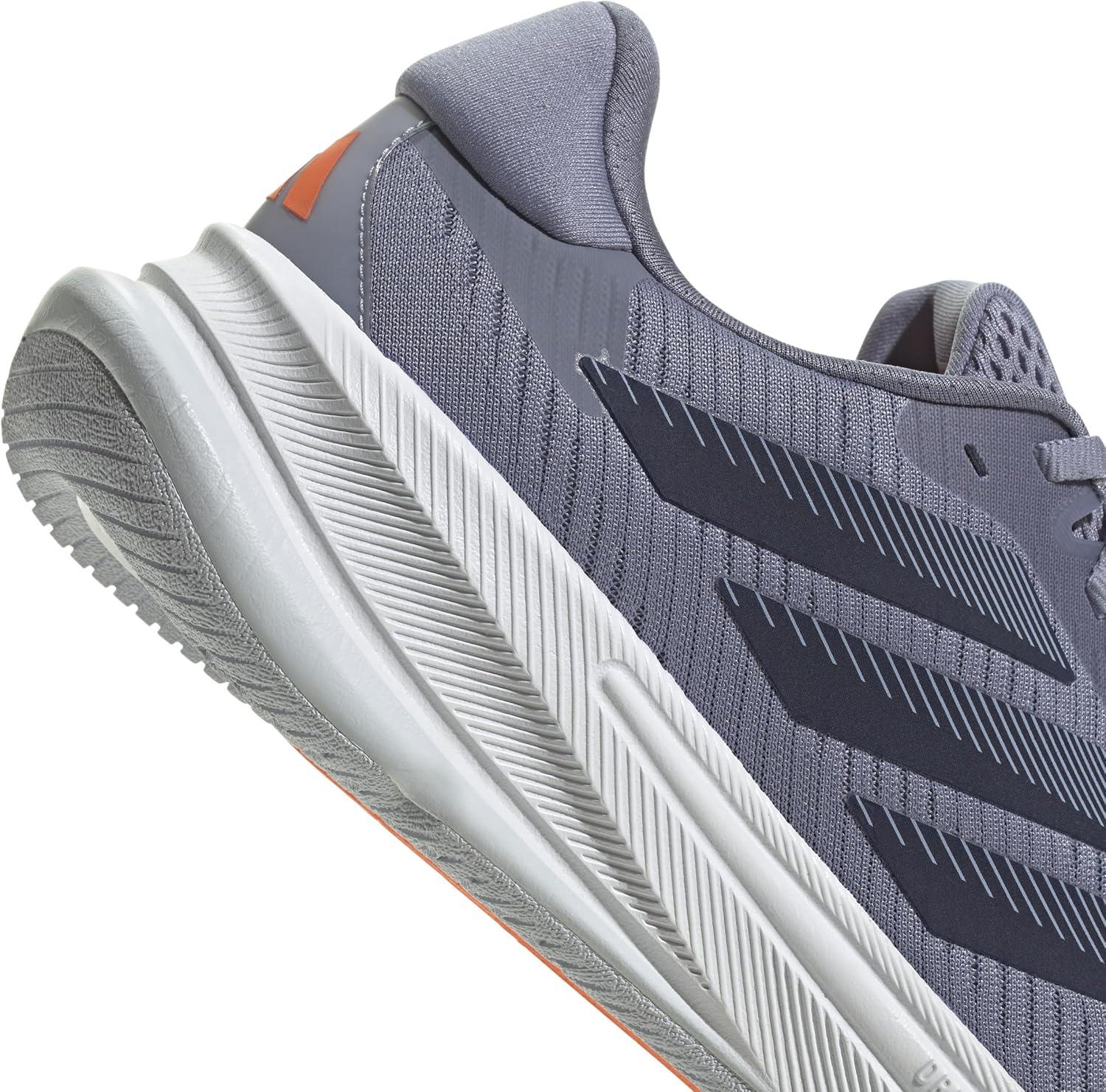 image:imageAdidas Mens Supernova Ease RunningSilver Violet Dark Blue Impact Orange