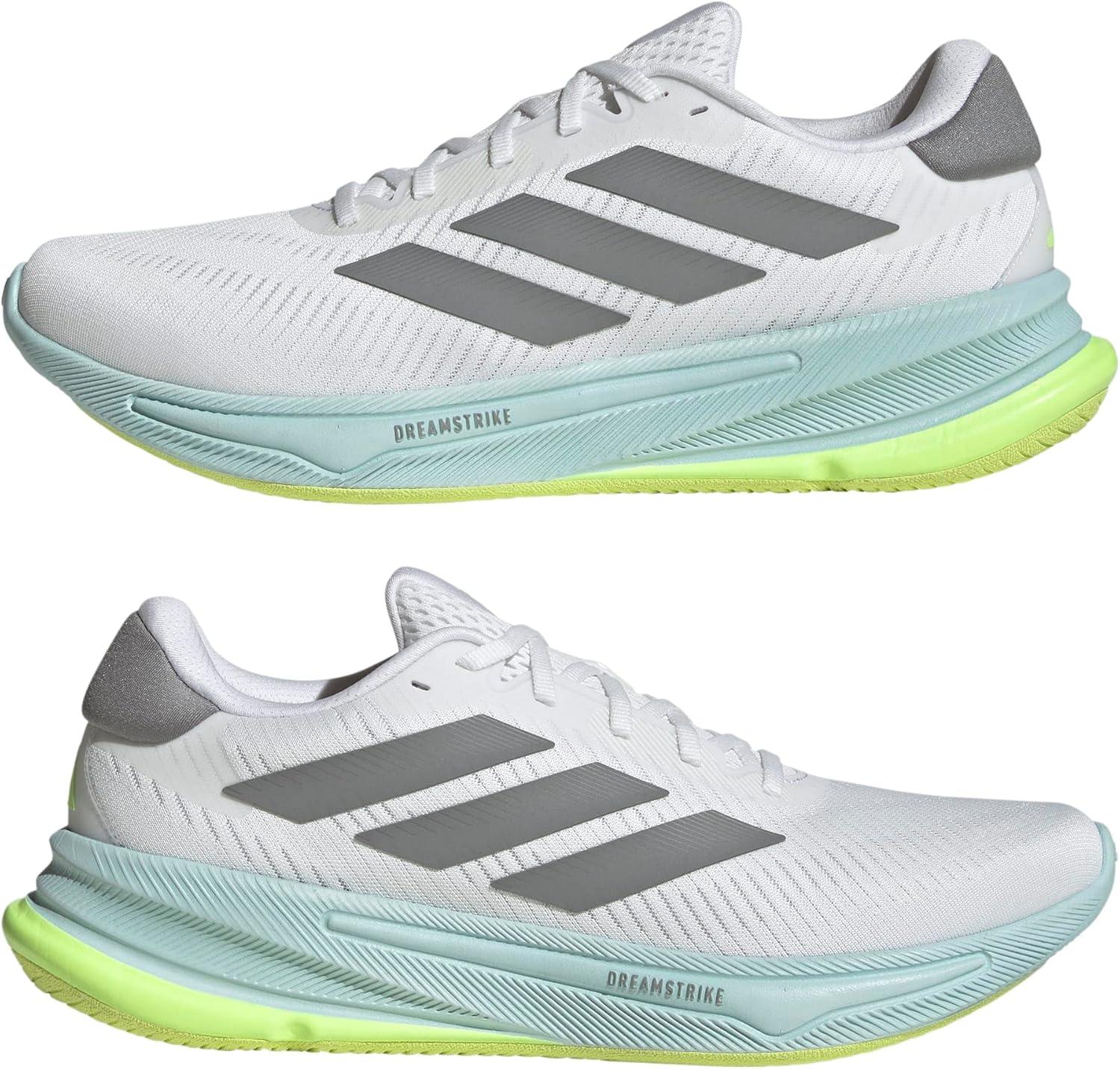 image:imageAdidas Mens Supernova Ease RunningWhiteGreySemi Flash Aqua