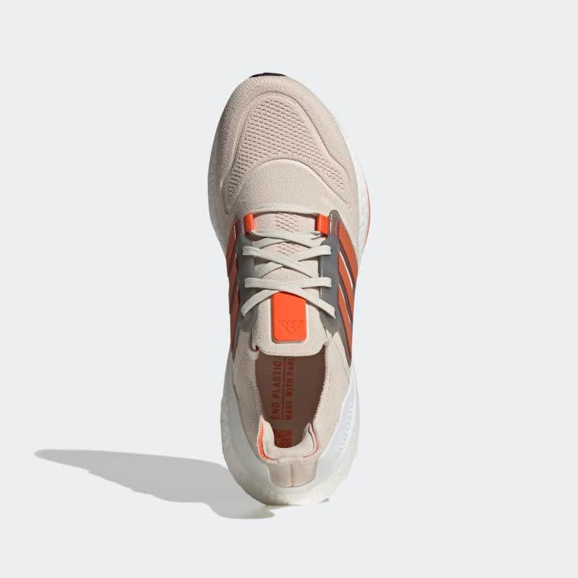 image:imageAdidas Mens Ultraboost 22 Heatrdy Running ShoesRunning ShoeAluminaImpact OrangeBlack