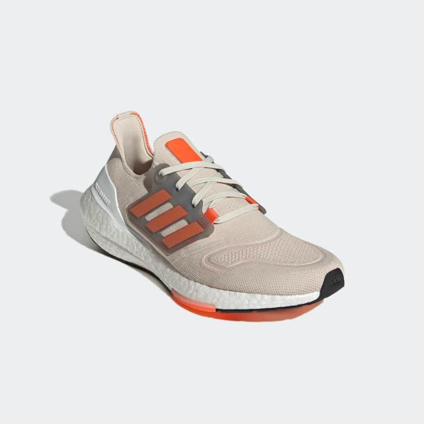 image:imageAdidas Mens Ultraboost 22 Heatrdy Running ShoesRunning ShoeAluminaImpact OrangeBlack