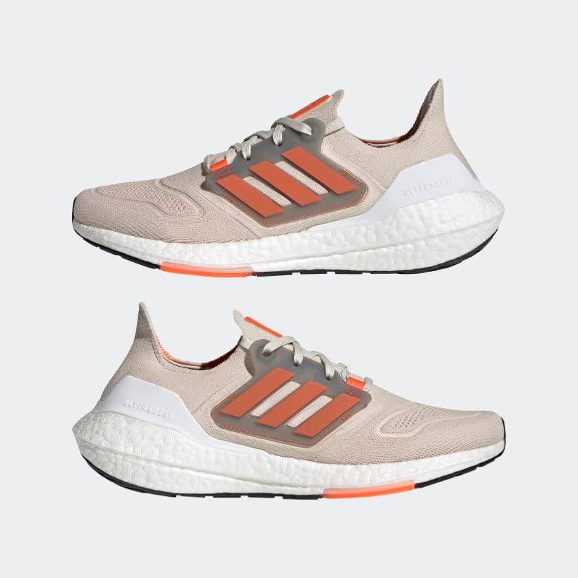 image:imageAdidas Mens Ultraboost 22 Heatrdy Running ShoesRunning ShoeAluminaImpact OrangeBlack