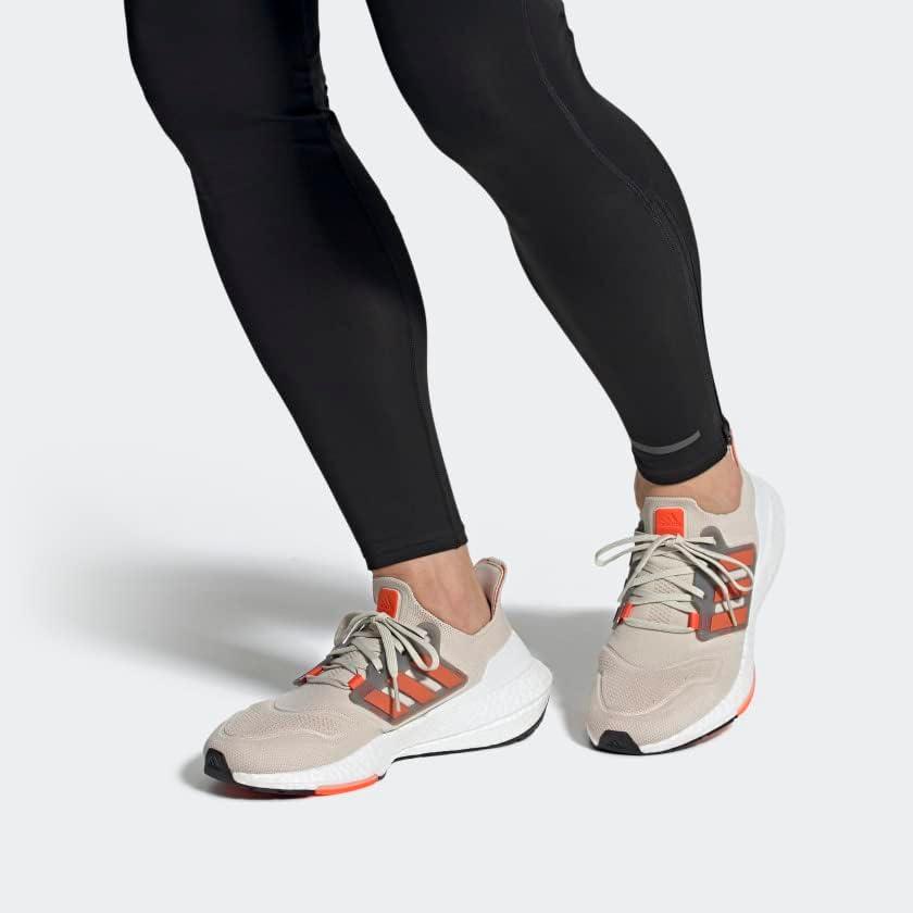 image:imageAdidas Mens Ultraboost 22 Heatrdy Running ShoesRunning ShoeAluminaImpact OrangeBlack