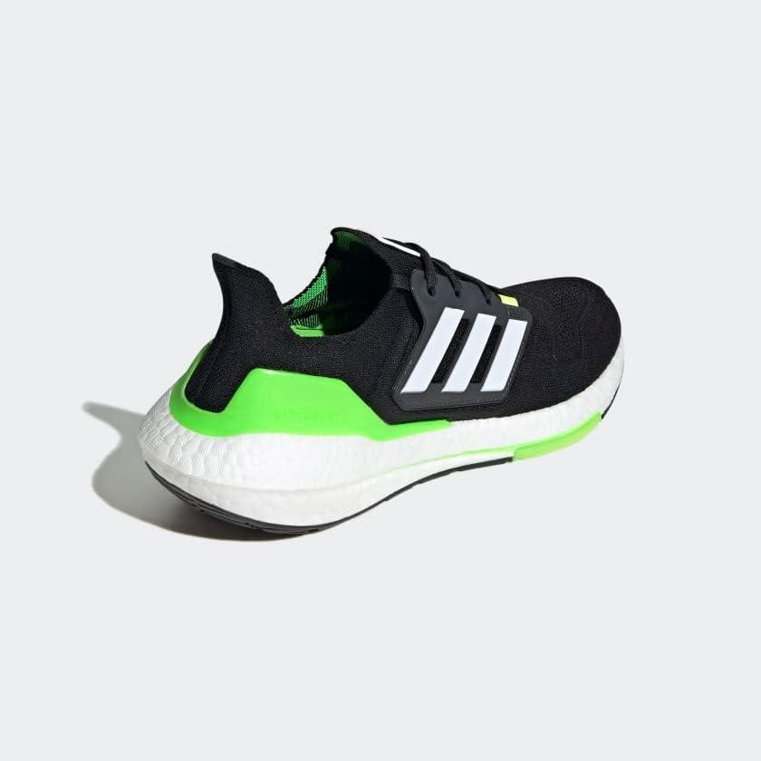 image:imageAdidas Mens Ultraboost 22 Heatrdy Running ShoesRunning ShoeBlackWhiteSolar Green