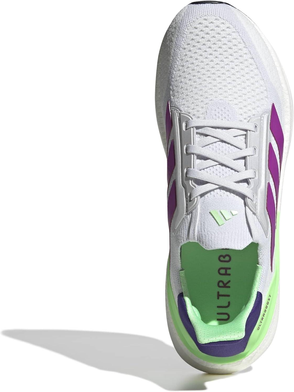 image:imageAdidas Mens Ultraboost 5X RunningDash GreyPurple BurstLime Burst