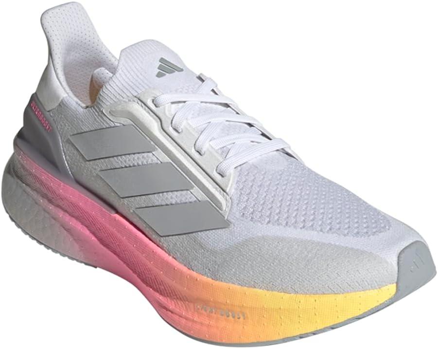image:imageAdidas Mens Ultraboost 5X RunningFootwear WhiteHalo SilverLucid Pink