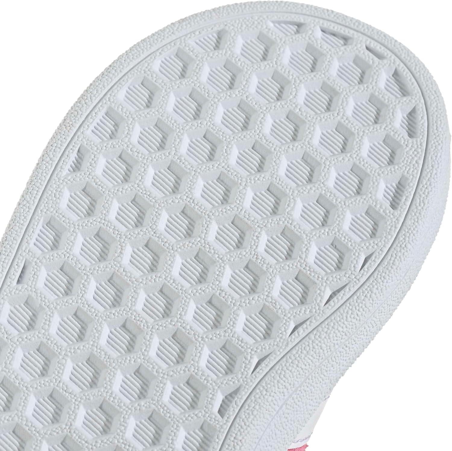 image:imageAdidas UnisexChild Grand Court 20 Elastic Lace amp Strap DiscPink FusionWhiteWhite
