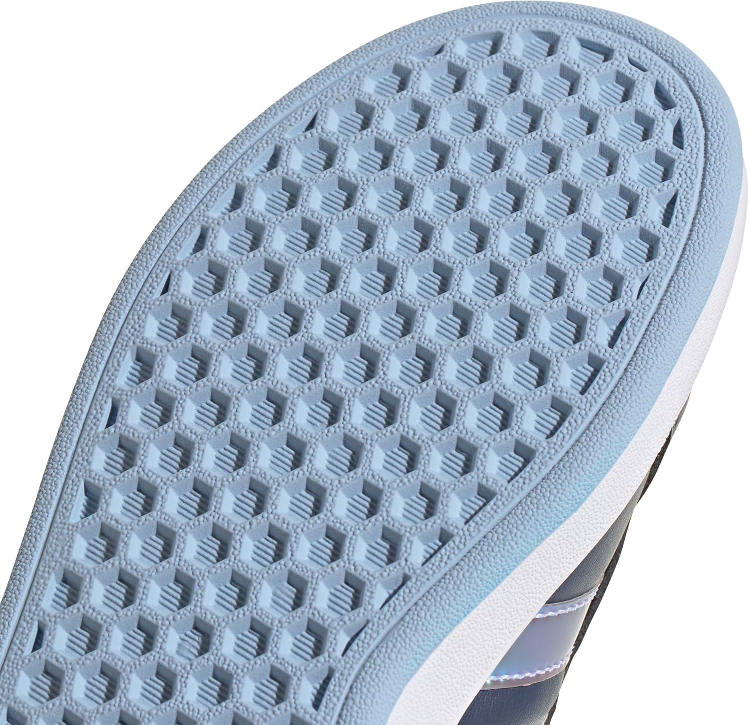 image:imageAdidas UnisexChild Grand Court 20 Elastic Lace amp Strap DiscPreloved InkIridescentClear Sky