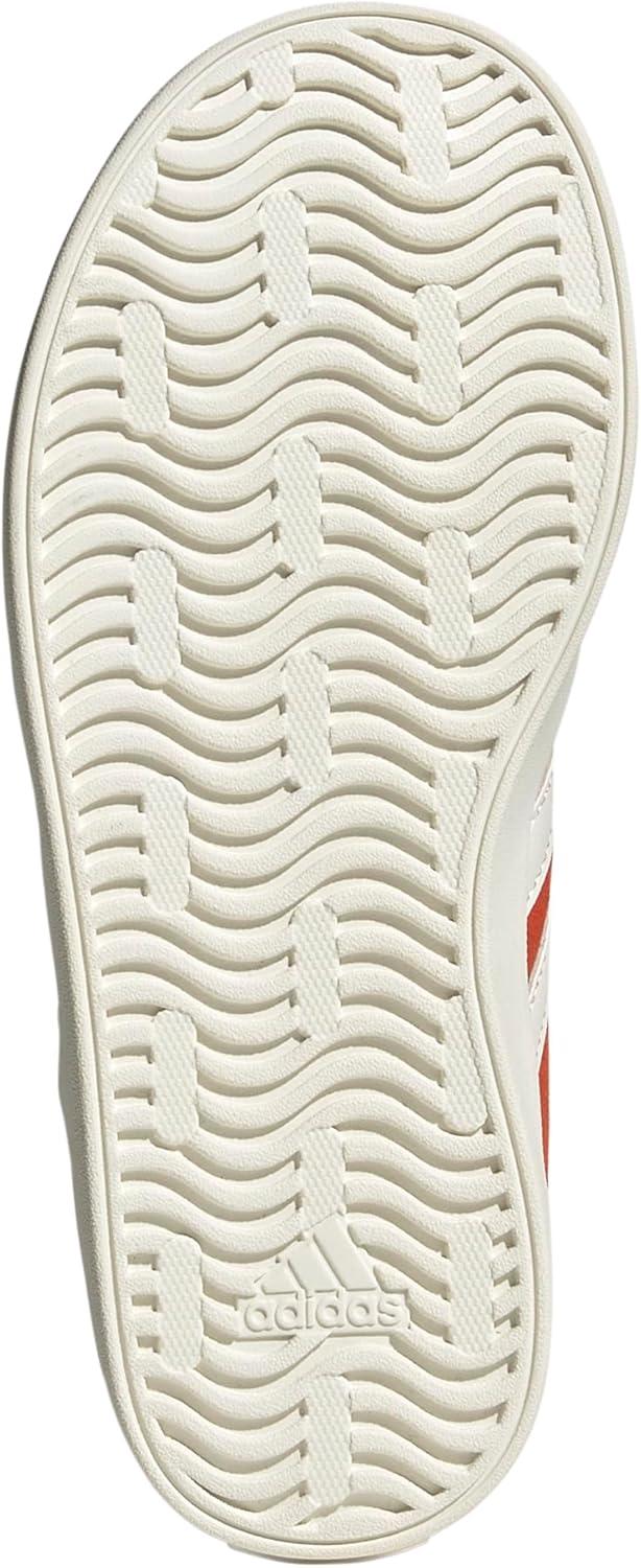 image:imageAdidas UnisexChild Vl Court 30 Elastic Lace amp StrapBright RedWhiteOff White