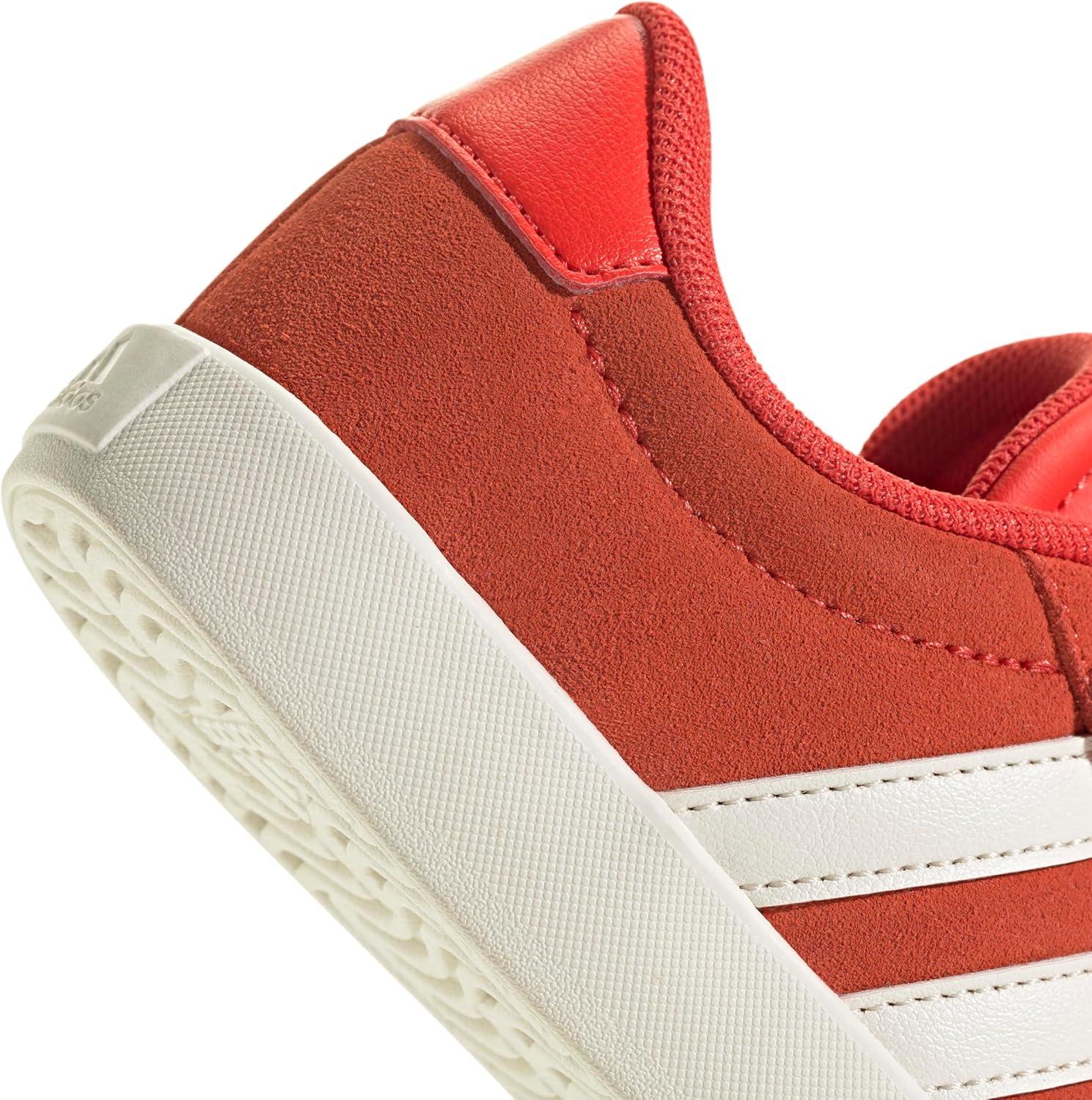image:imageAdidas UnisexChild Vl Court 30 Elastic Lace amp StrapBright RedWhiteOff White