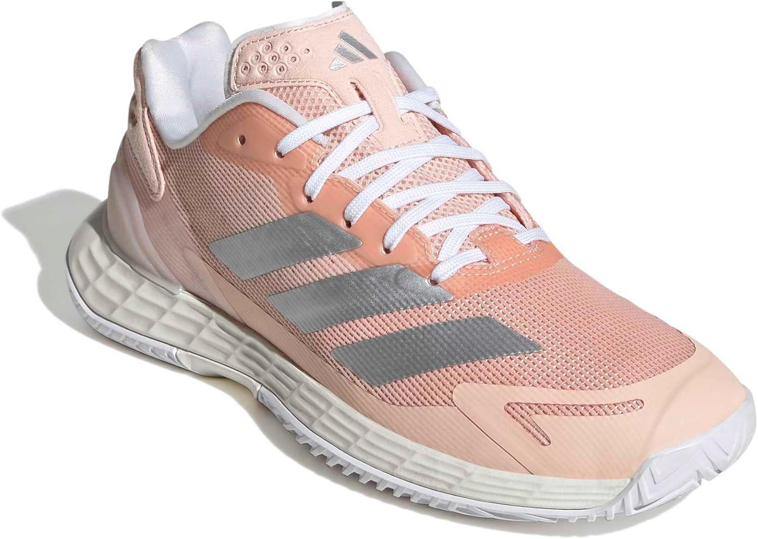 image:imageAdidas Womens Defiant Speed 2 TennisBlush PinkSilver MetallicWhite