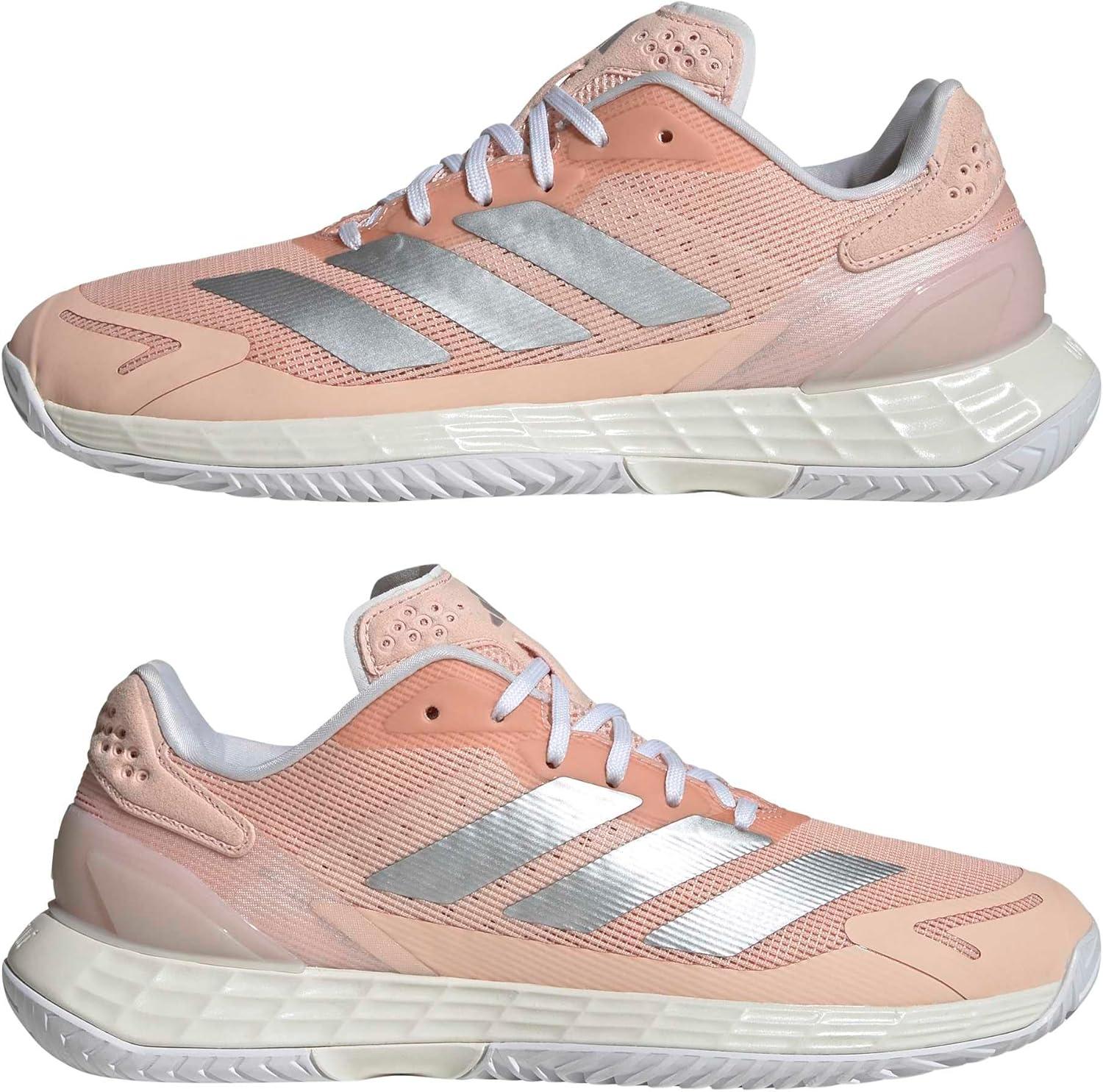 image:imageAdidas Womens Defiant Speed 2 TennisBlush PinkSilver MetallicWhite