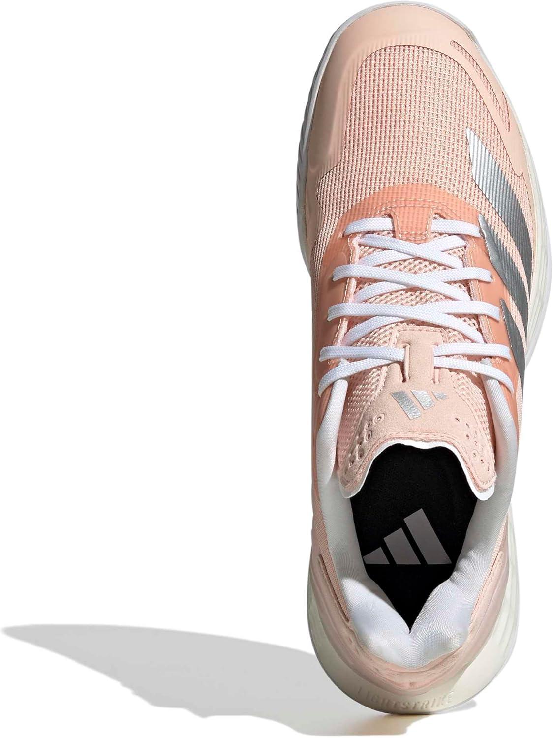 image:imageAdidas Womens Defiant Speed 2 TennisBlush PinkSilver MetallicWhite