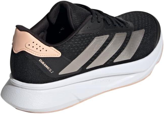 image:imageAdidas Womens Duramo Sl 2 RunningBlackChampagne MetallicPowder Coral