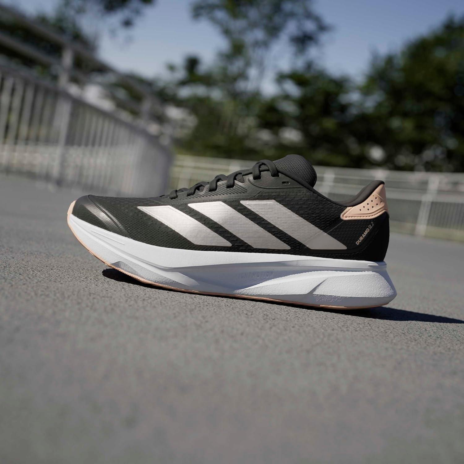 image:imageAdidas Womens Duramo Sl 2 RunningCore Black Champagne Met Powder Coral