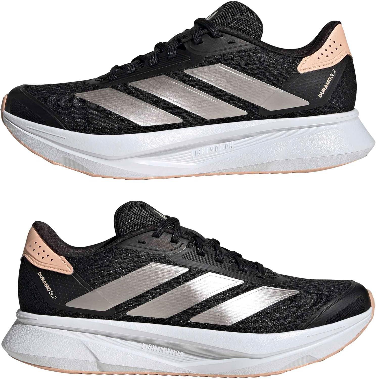image:imageAdidas Womens Duramo Sl 2 RunningCore Black Champagne Met Powder Coral