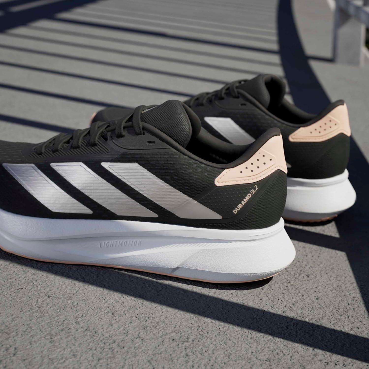 image:imageAdidas Womens Duramo Sl 2 RunningCore Black Champagne Met Powder Coral