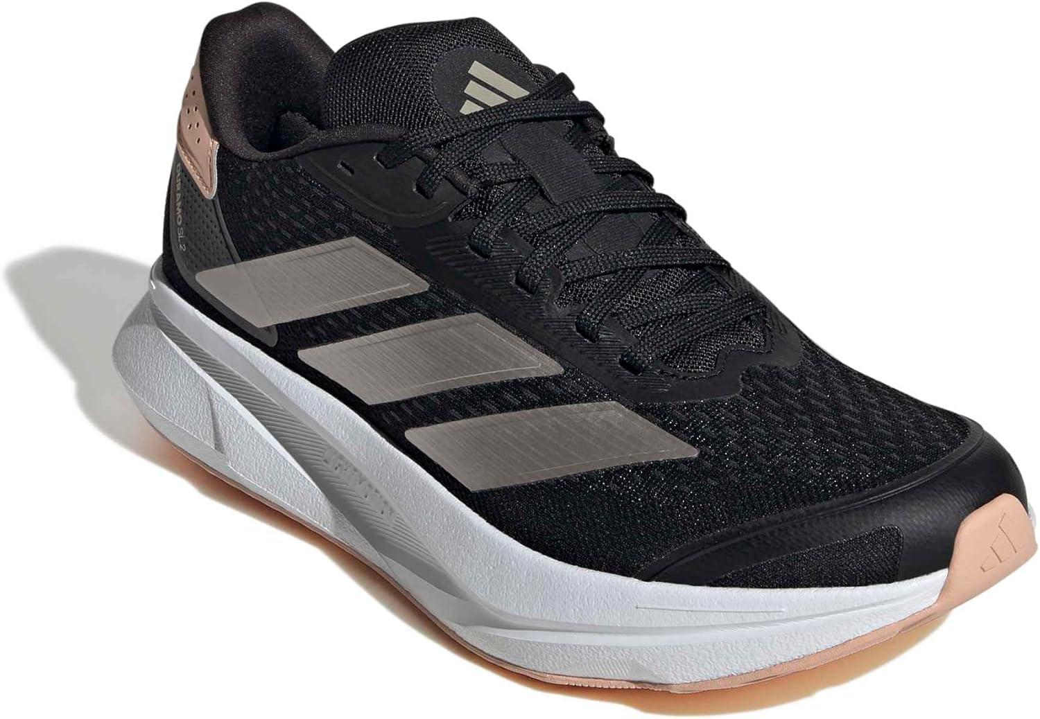 image:imageAdidas Womens Duramo Sl 2 RunningCore Black Champagne Met Powder Coral