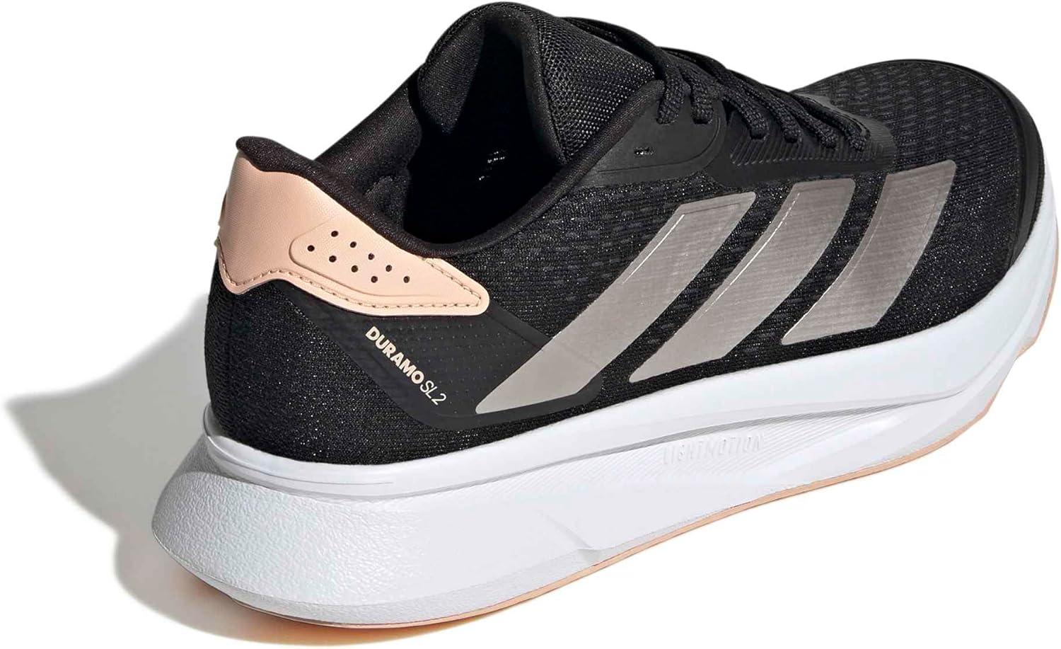 image:imageAdidas Womens Duramo Sl 2 RunningCore Black Champagne Met Powder Coral