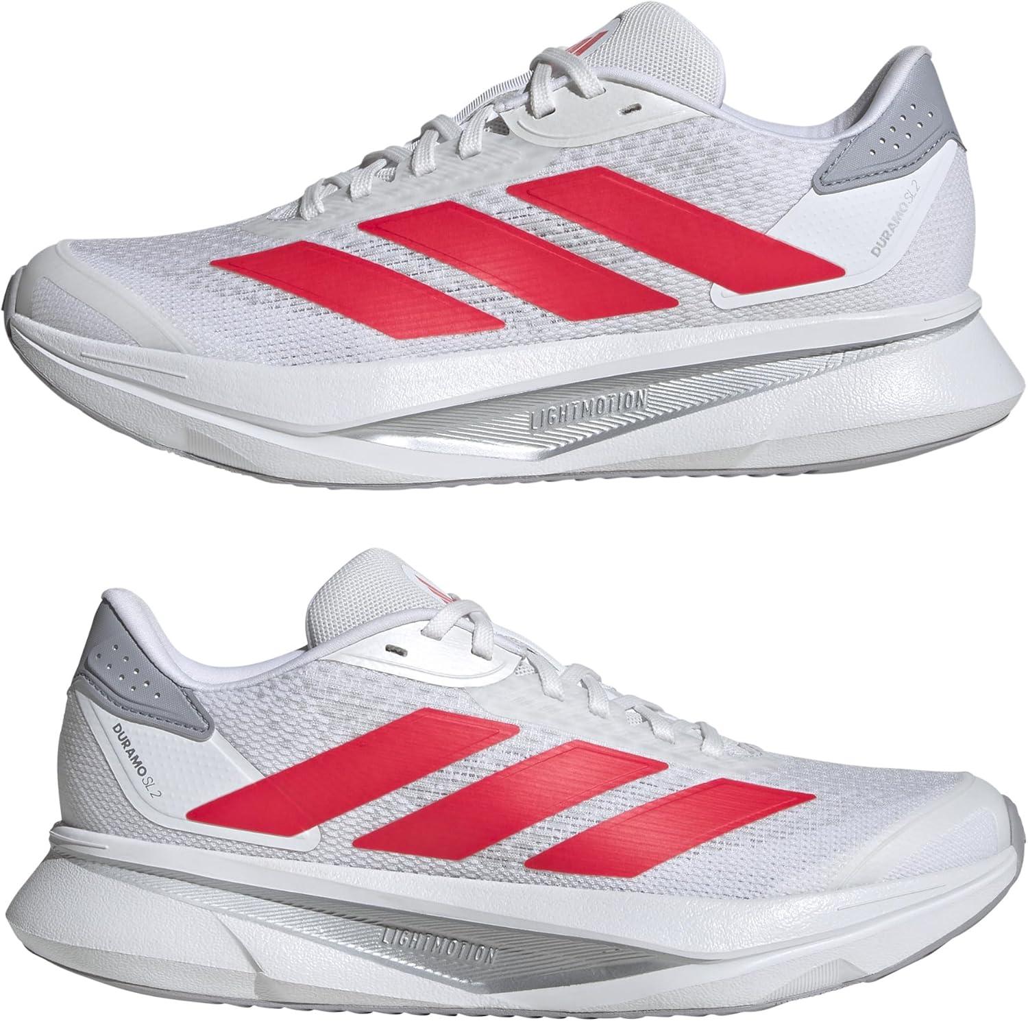 image:imageAdidas Womens Duramo Sl 2 RunningFtwr White Lucid Red Halo Silver