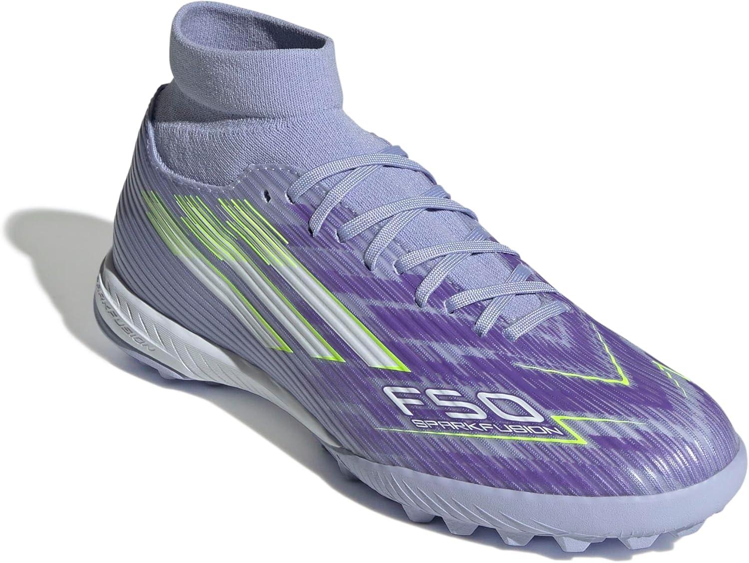 image:imageAdidas Womens F50 Sparkfusion League TurfViolet ToneLucid LemonPurple Rush