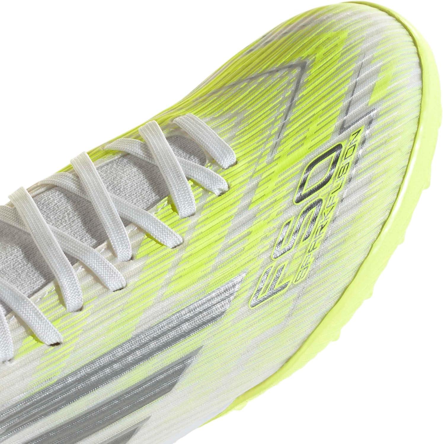 image:imageAdidas Womens F50 Sparkfusion League TurfWhiteIron MetallicYellow