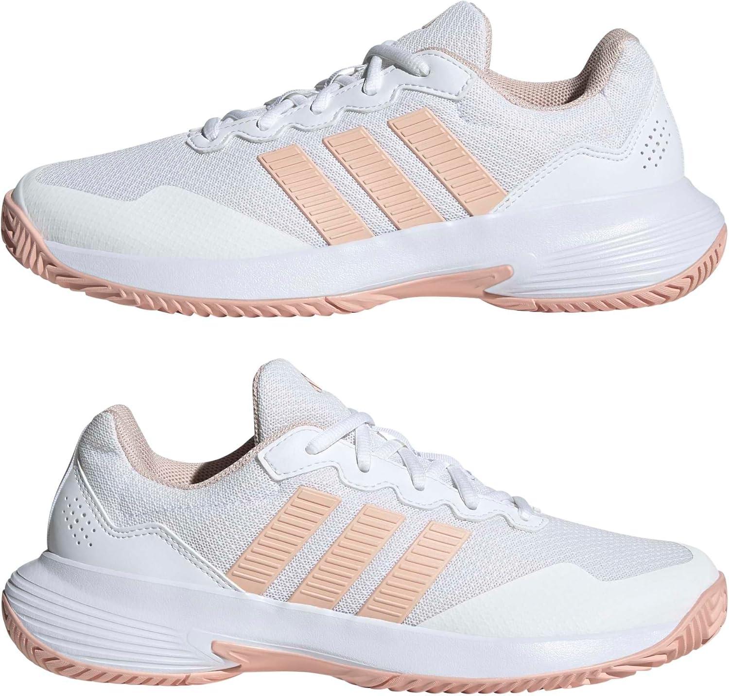 image:imageAdidas Womens Gamecourt 2 WSneakerWhiteBlush PinkWhite