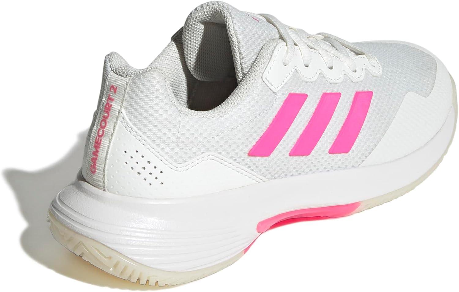 image:imageAdidas Womens Gamecourt 2 WSneakerWhiteLucid PinkBlack