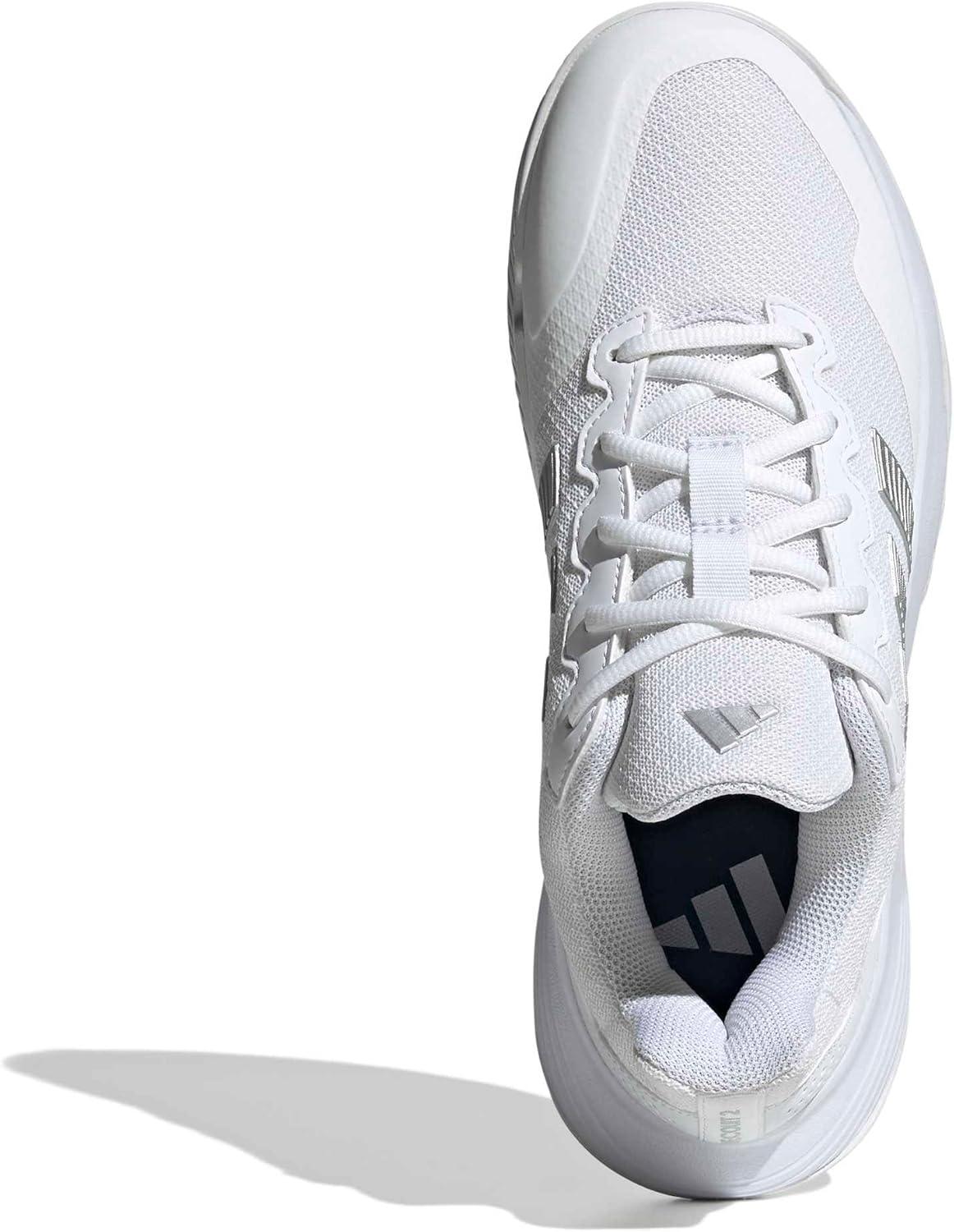 image:imageAdidas Womens Gamecourt 2 WSneakerWhiteSilver MetallicSilver Metallic