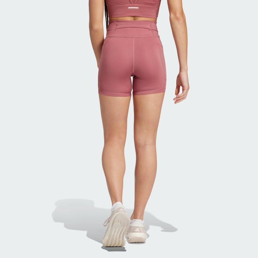 image:imageAdidas Womens Own The Run Short LeggingsPreloved Crimson