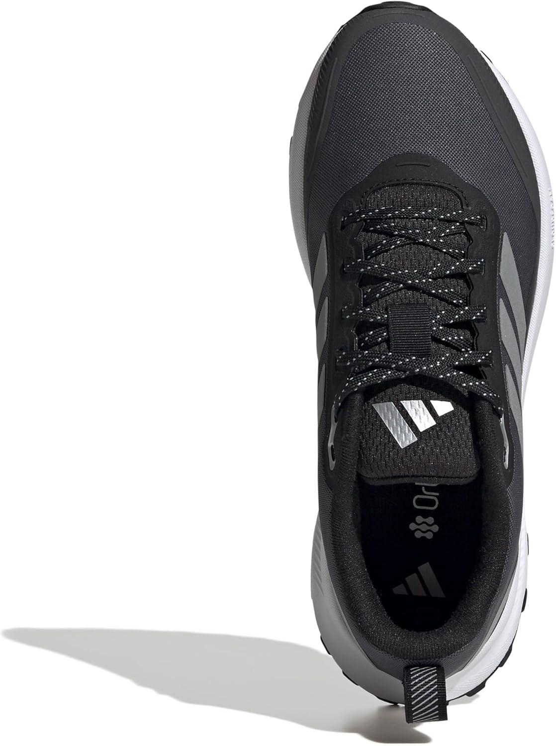 image:imageAdidas Womens Run Falcon 5 TrailBlackSilver MetallicCarbon