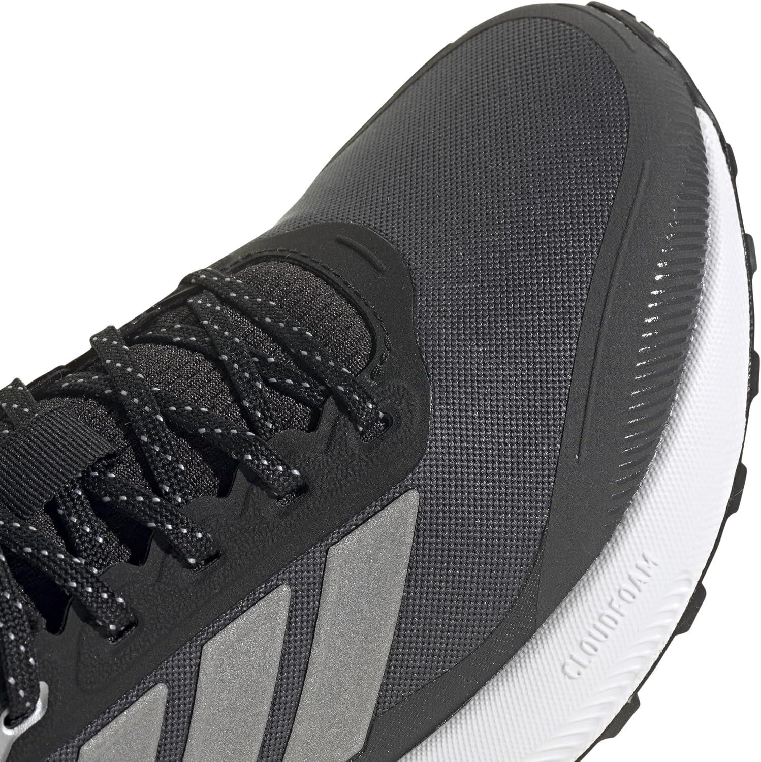 image:imageAdidas Womens Run Falcon 5 TrailBlackSilver MetallicCarbon