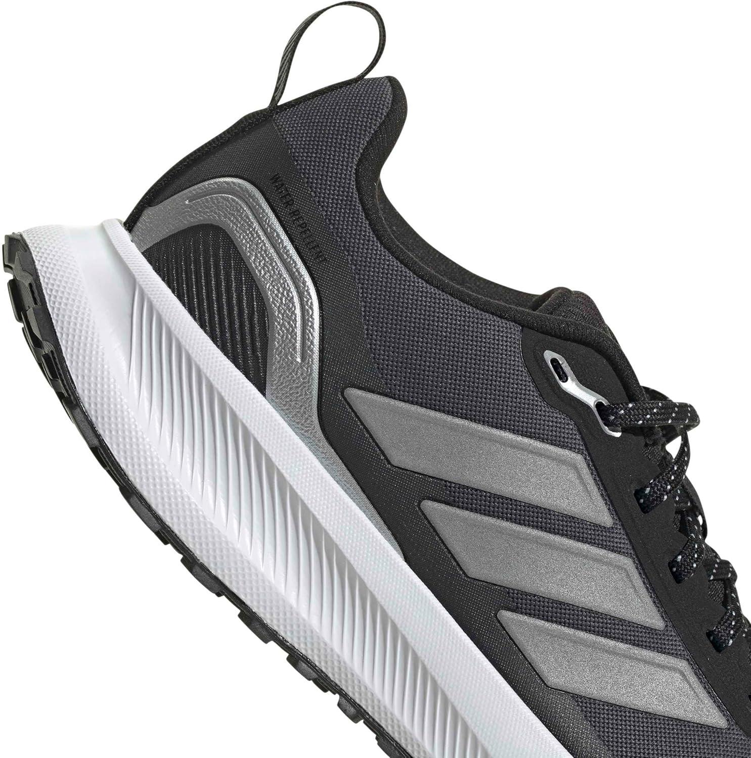 image:imageAdidas Womens Run Falcon 5 TrailCore Black Silver Metallic Carbon