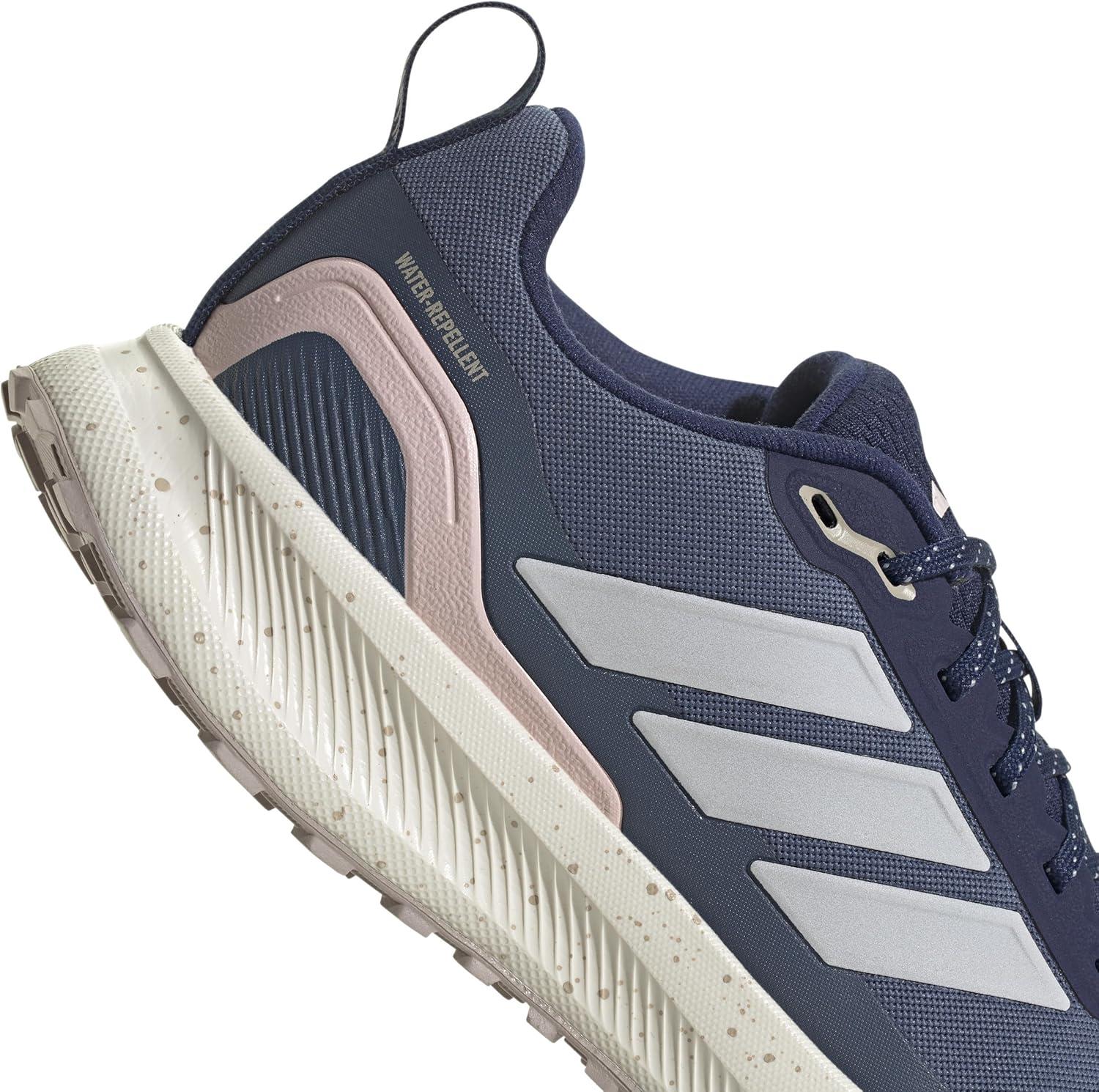 image:imageAdidas Womens Run Falcon 5 TrailDark Blue Ftwr White Wonder Taupe