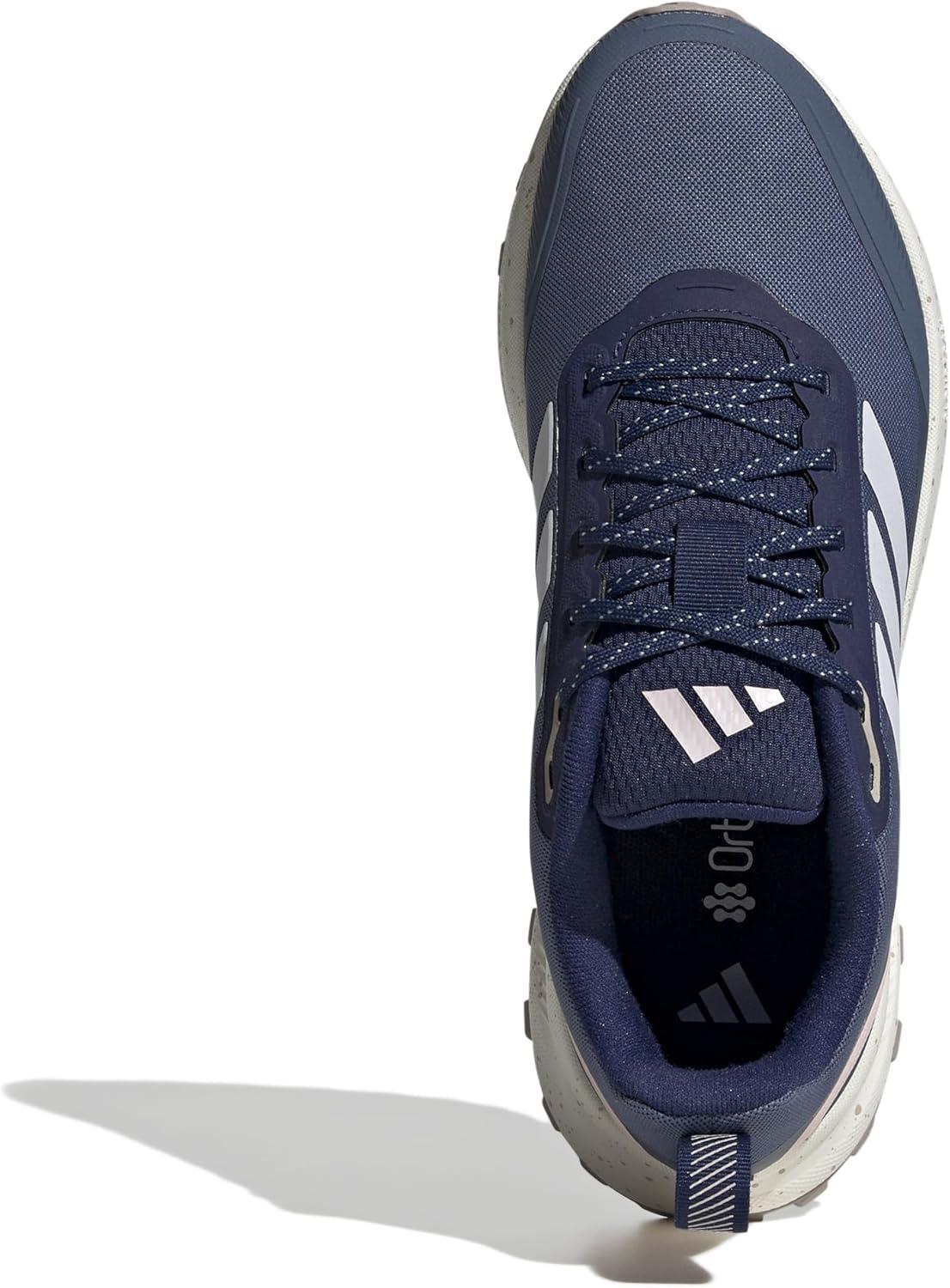 image:imageAdidas Womens Run Falcon 5 TrailDark Blue Ftwr White Wonder Taupe
