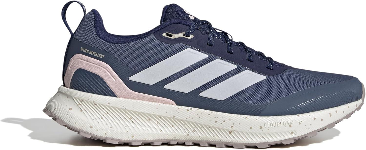 image:imageAdidas Womens Run Falcon 5 TrailDark BlueWhiteWonder Taupe