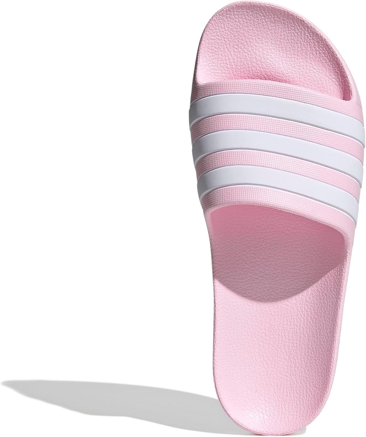 image:imageadidas Boys Adilette SandalClear PinkWhiteClear Pink