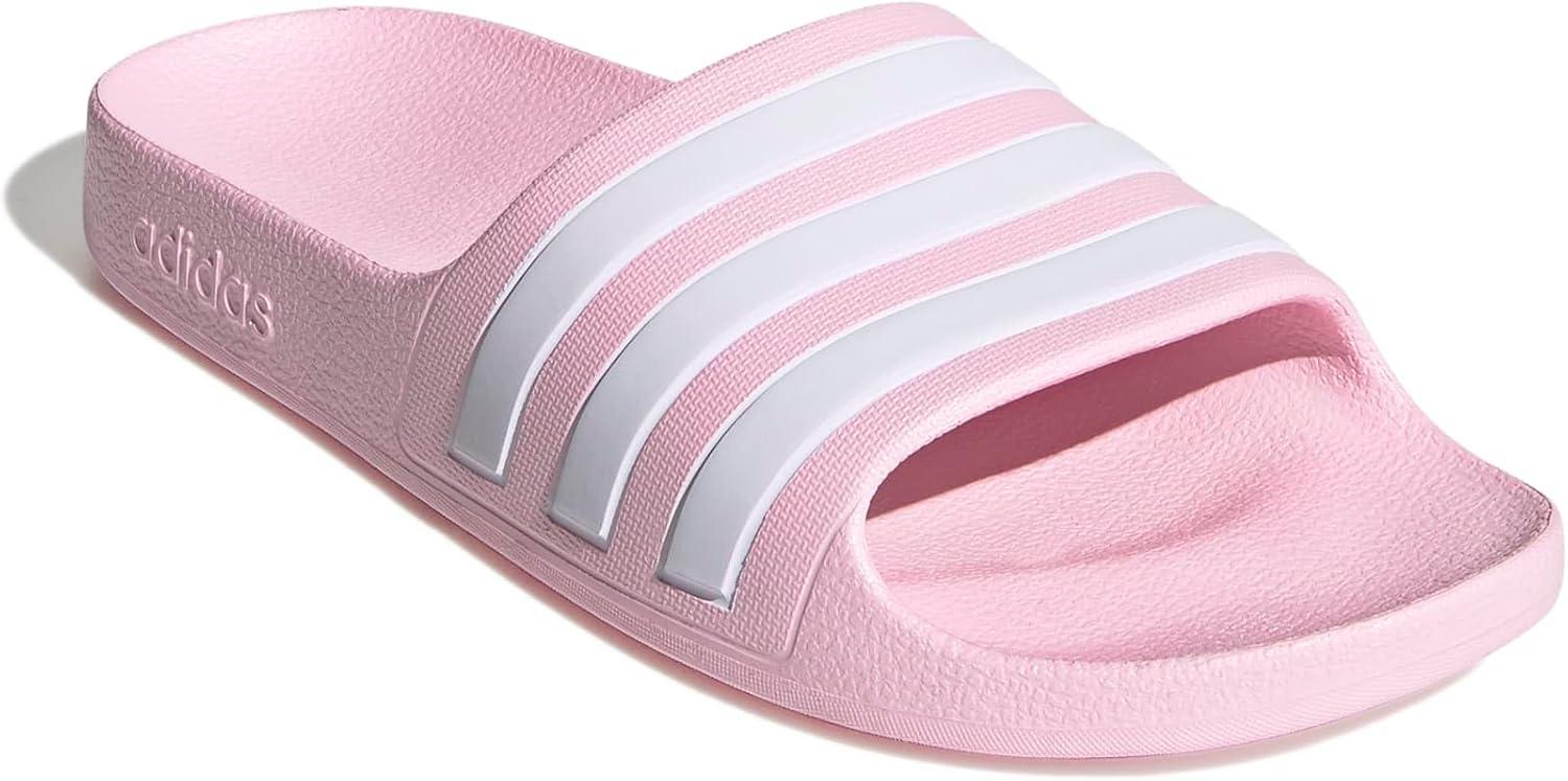 image:imageadidas Boys Adilette SandalClear PinkWhiteClear Pink
