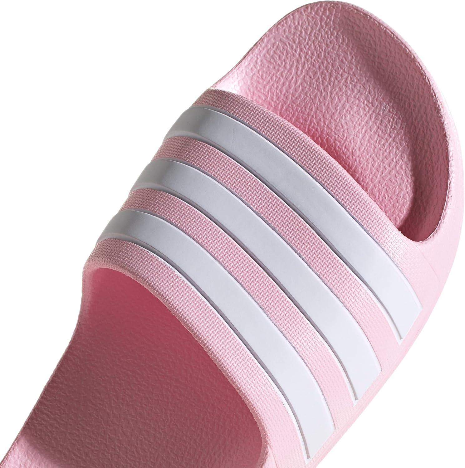 image:imageadidas Boys Adilette SandalClear PinkWhiteClear Pink