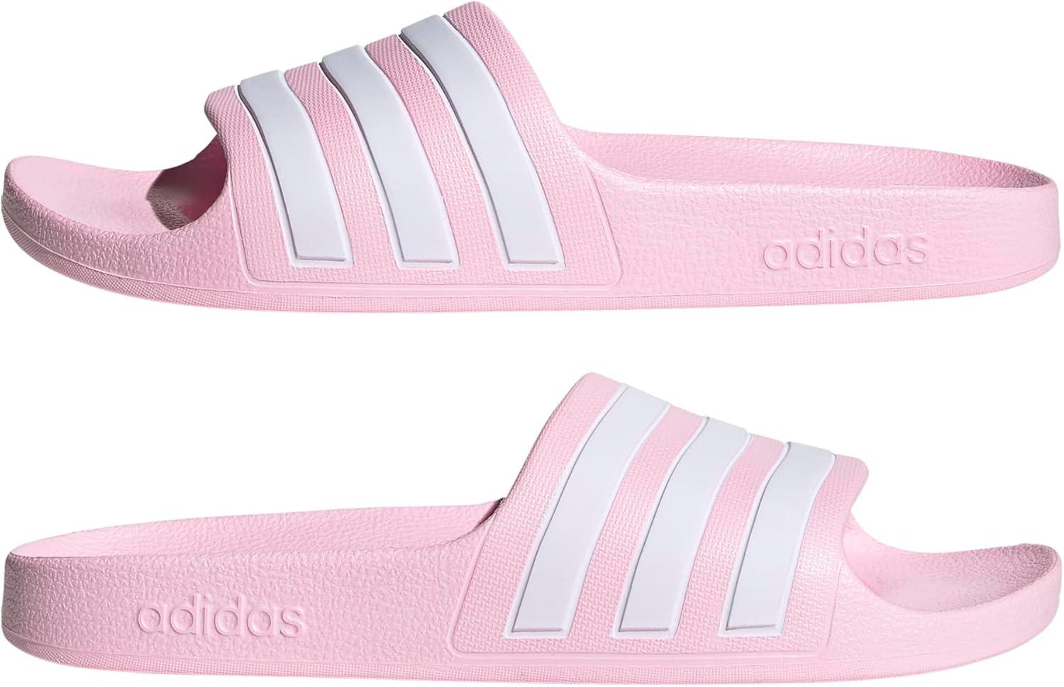 image:imageadidas Boys Adilette SandalClear PinkWhiteClear Pink