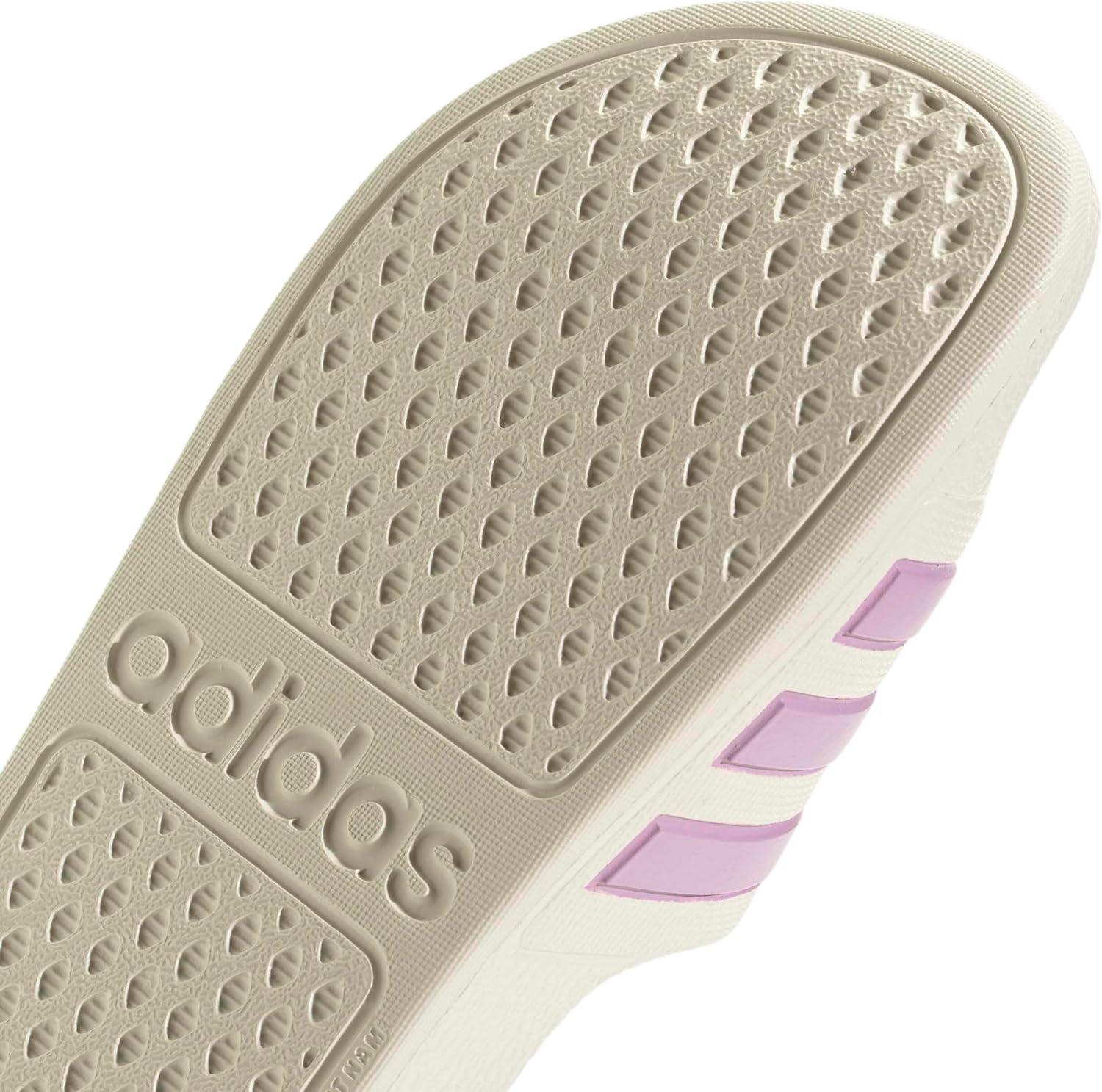 image:imageadidas Boys Adilette SandalOff WhiteBliss LilacOff White