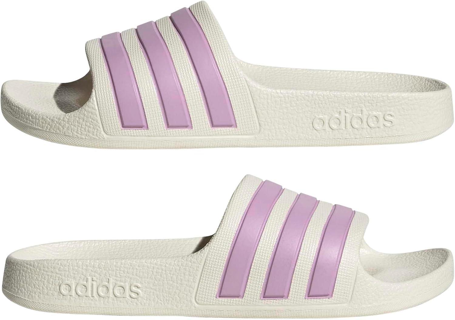 image:imageadidas Boys Adilette SandalOff WhiteBliss LilacOff White