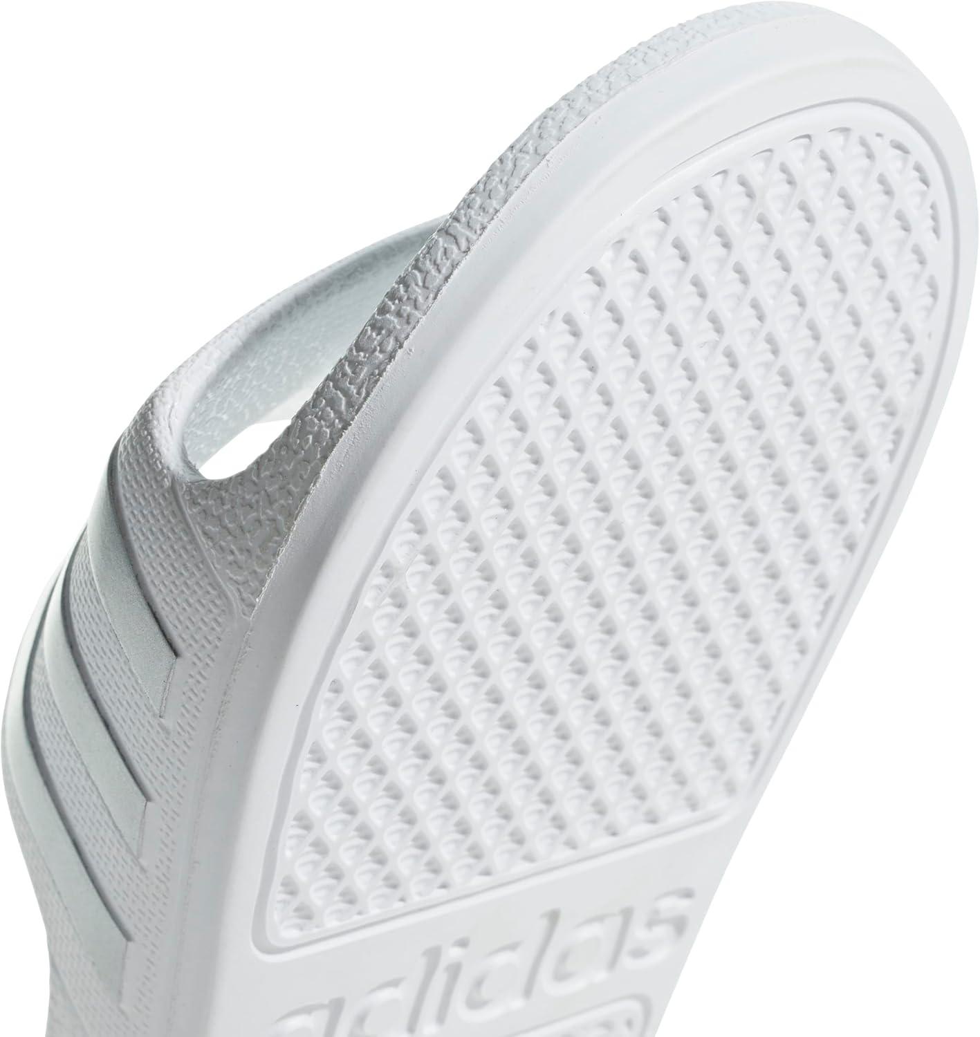 image:imageadidas Boys Adilette SandalWhiteSilver MetallicWhite