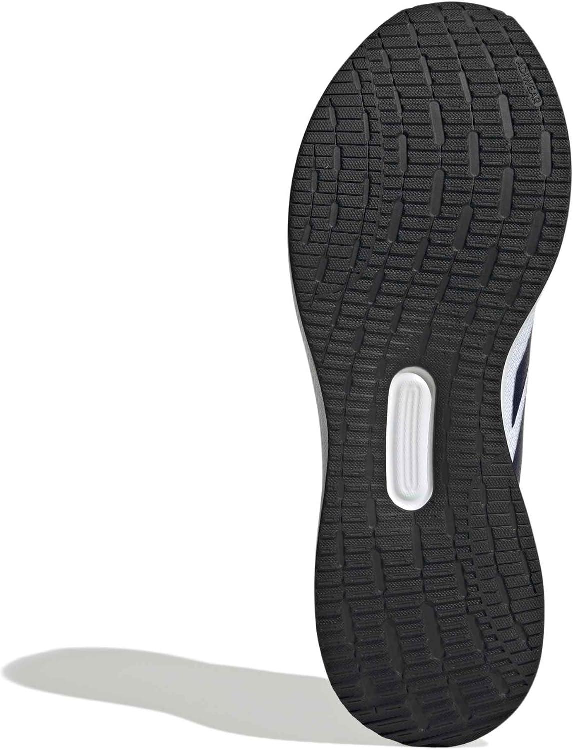 image:imageadidas Mens Runblaze Running Sneakers Shoes WhiteWhiteDark BlueBlack