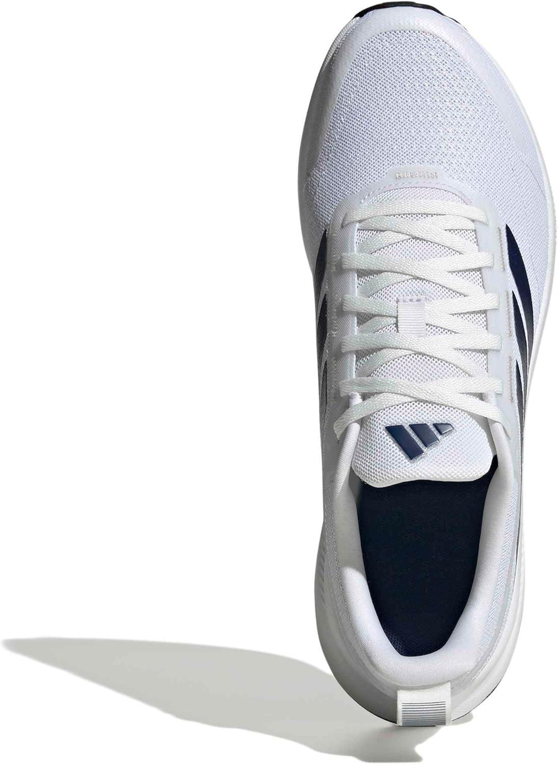 image:imageadidas Mens Runblaze Running Sneakers Shoes WhiteWhiteDark BlueBlack