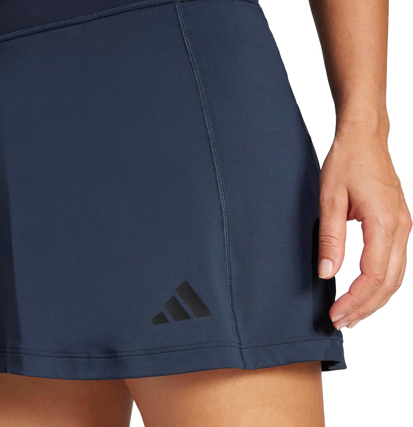 image:imageadidas Womens Optime Workout SkortAurora Ink
