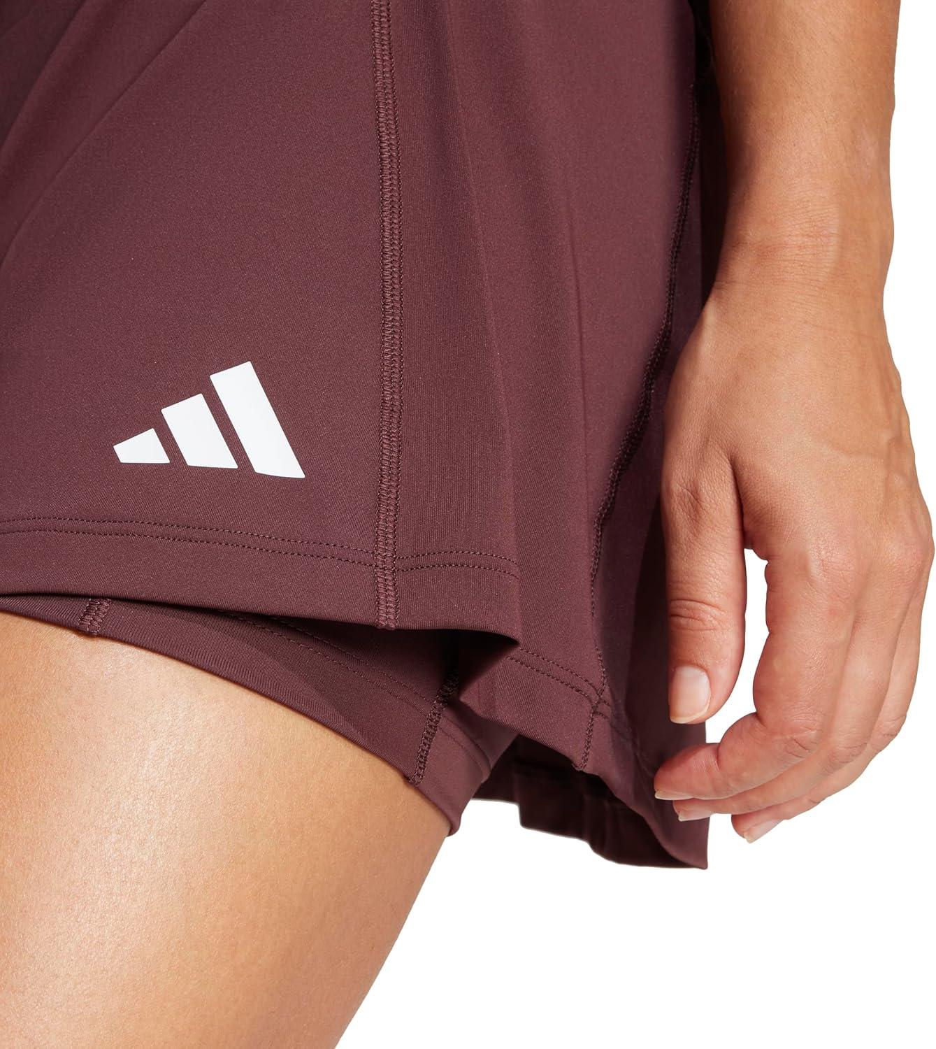 image:imageadidas Womens Optime Workout SkortAurora Ruby