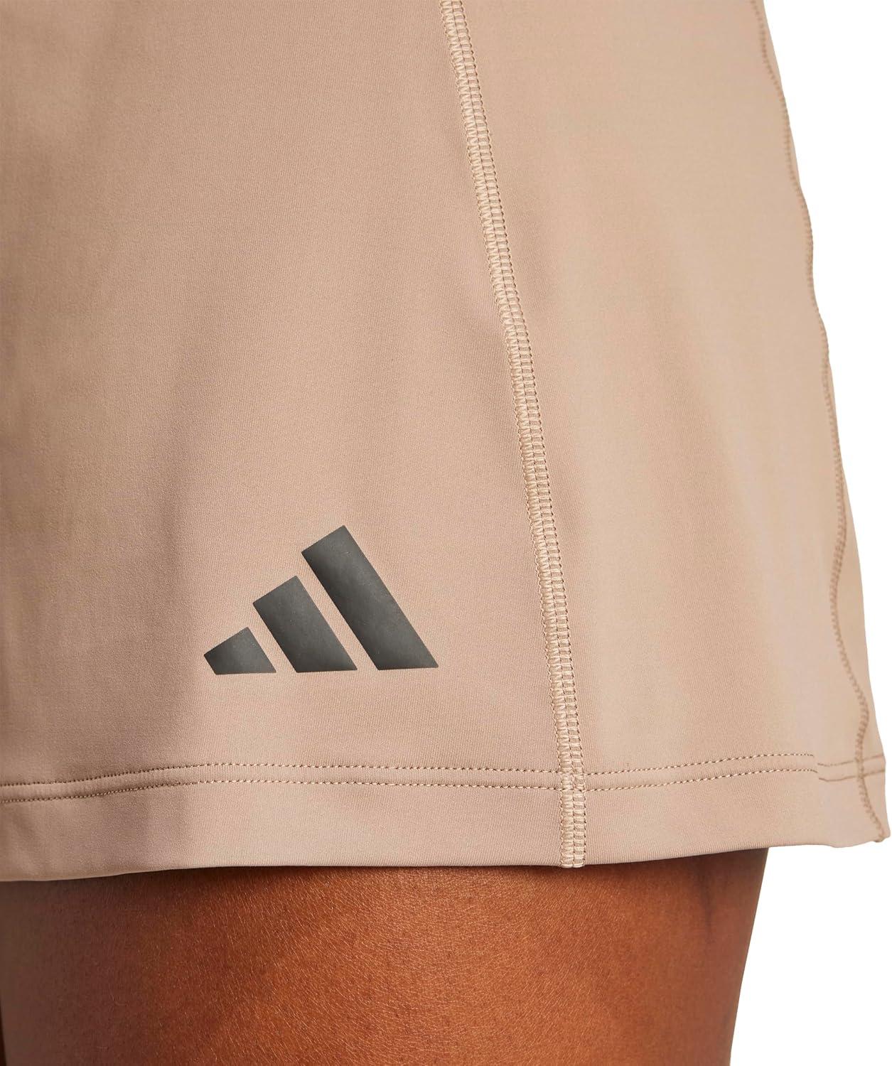 image:imageadidas Womens Optime Workout SkortChalky Brown