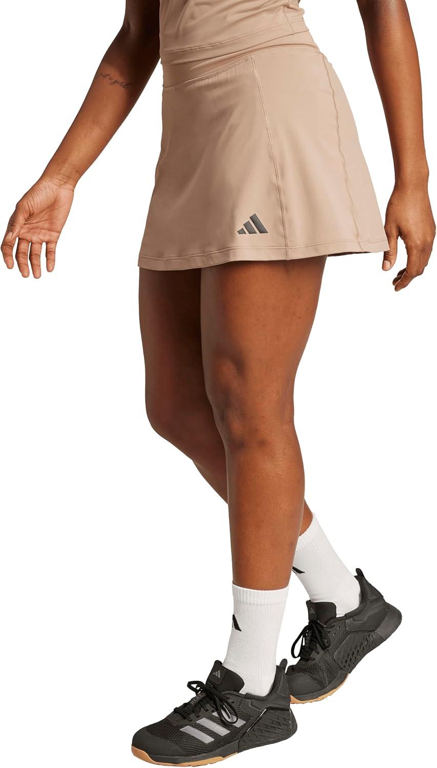 image:imageadidas Womens Optime Workout SkortChalky Brown