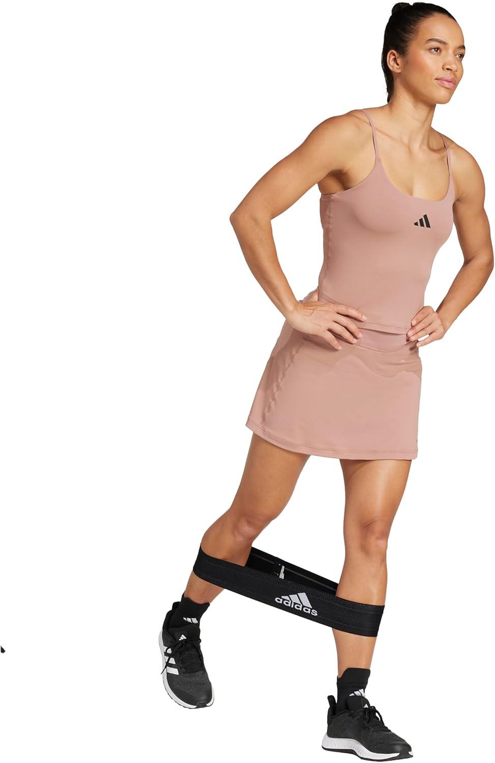 image:imageadidas Womens Optime Workout SkortWarm Clay